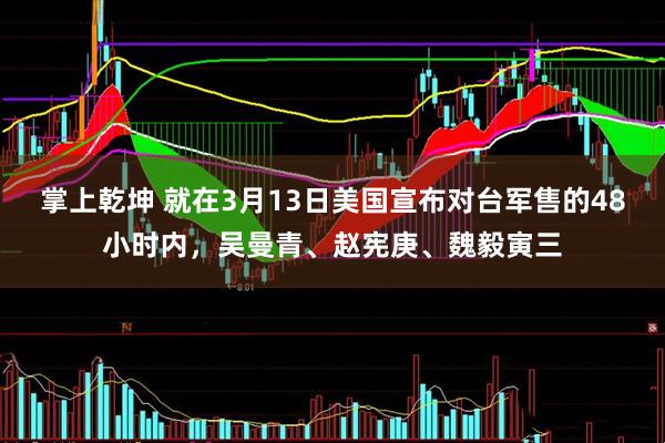 掌上乾坤 就在3月13日美国宣布对台军售的48小时内，吴曼青、赵宪庚、魏毅寅三